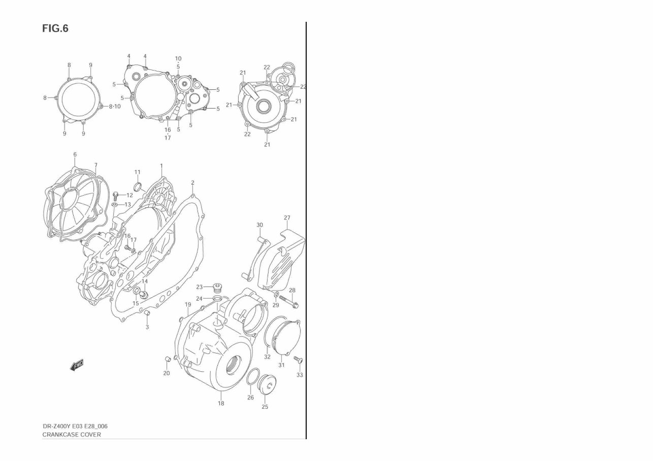 Suzuki DR-Z400E parts manual preview img 9
