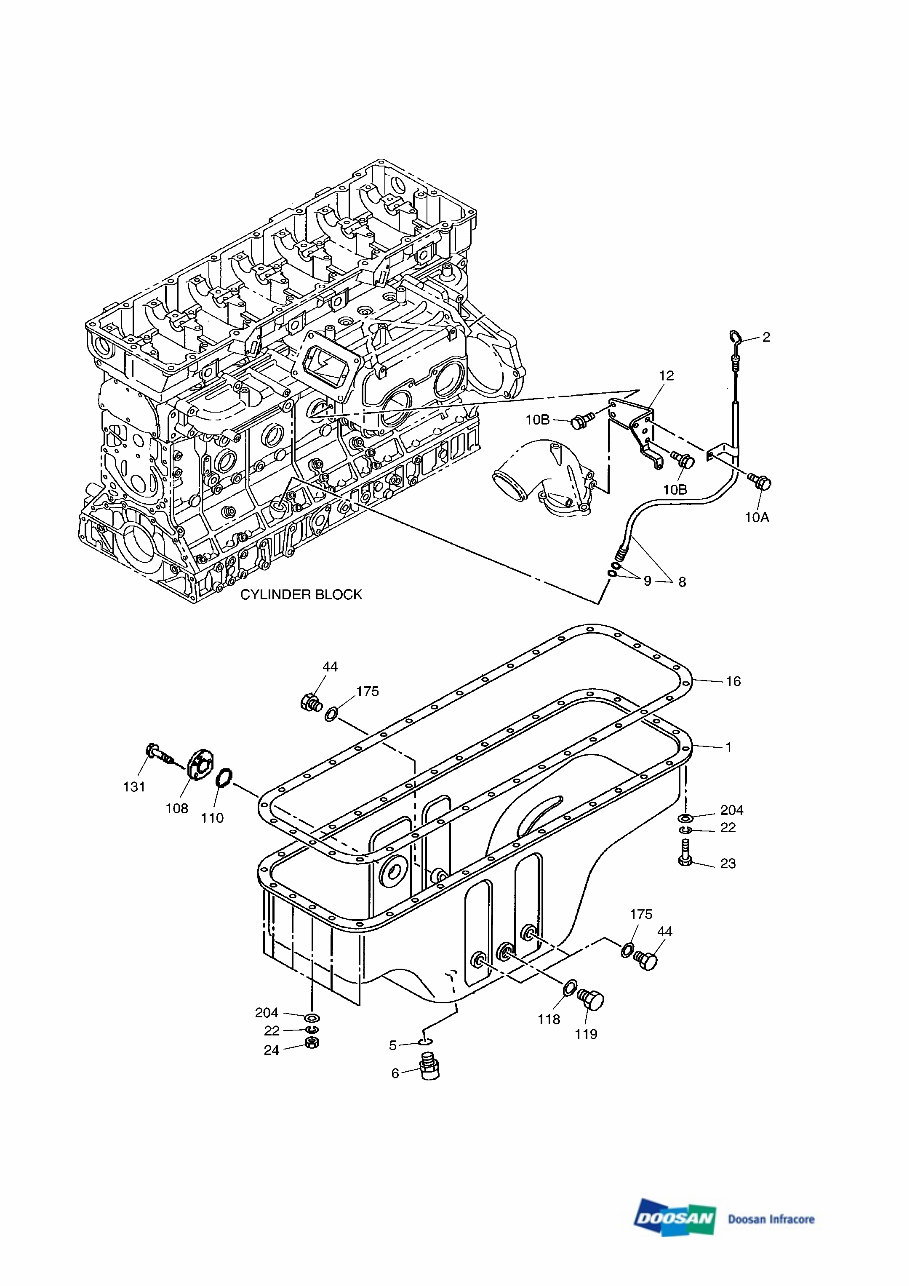 DAEWOO DOOSAN DX420LC-3 Crawler Excavator Service Parts Catalogue Manual preview img 10