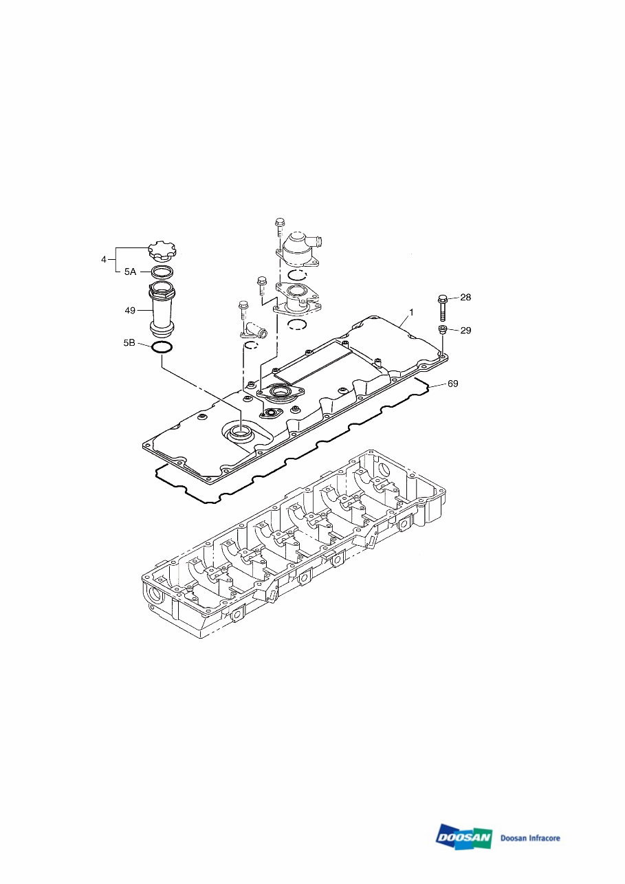 DAEWOO DOOSAN DX420LC-3 Crawler Excavator Service Parts Catalogue Manual preview img 3