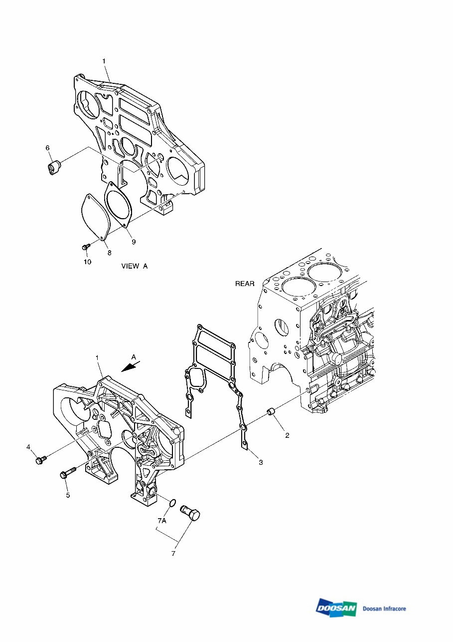 DAEWOO DOOSAN DX225LL FORESTRY MACHINE Service Parts Catalogue Manual preview img 4