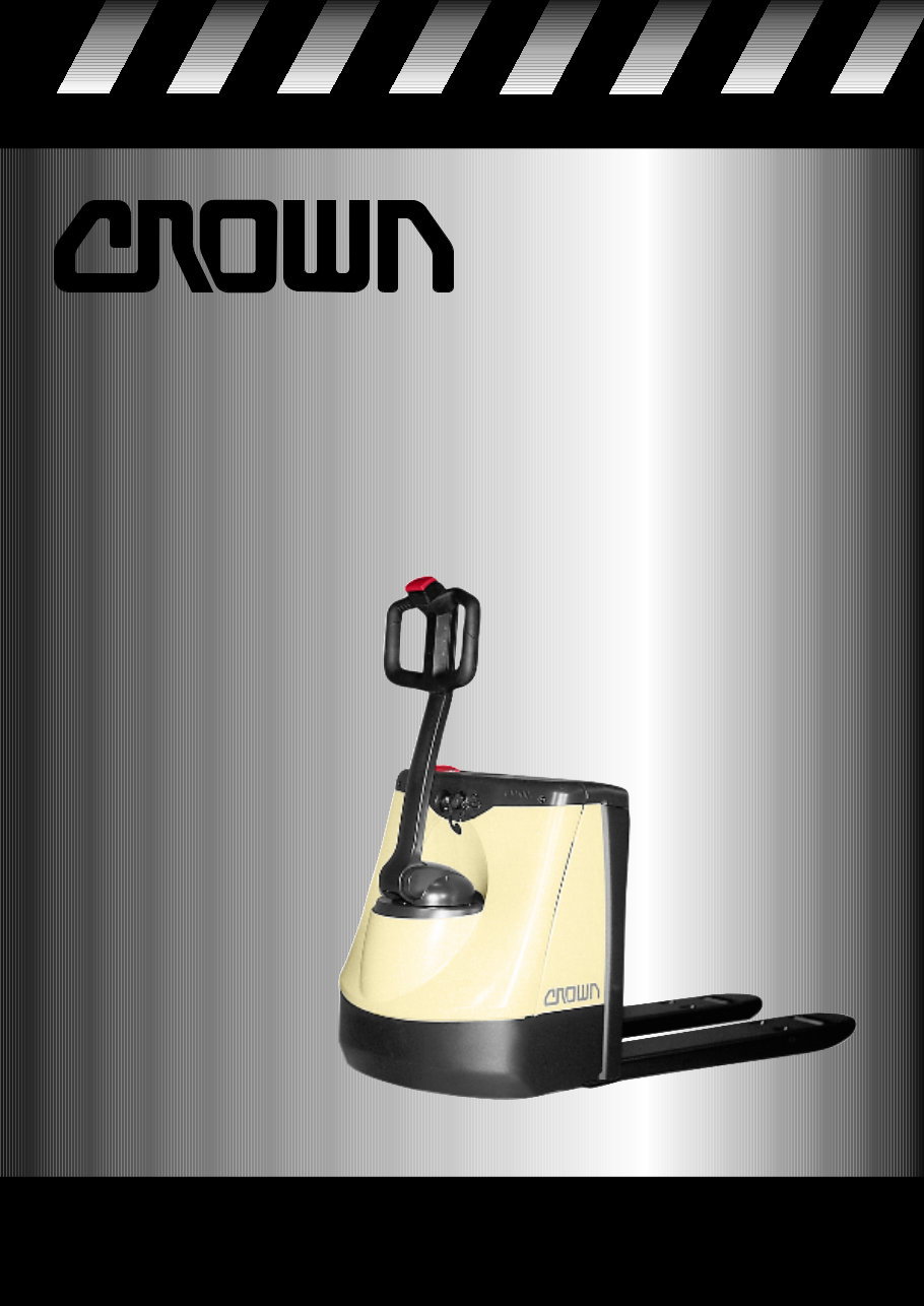 Crown WP2000 Series Forklift Service Manual preview img 1