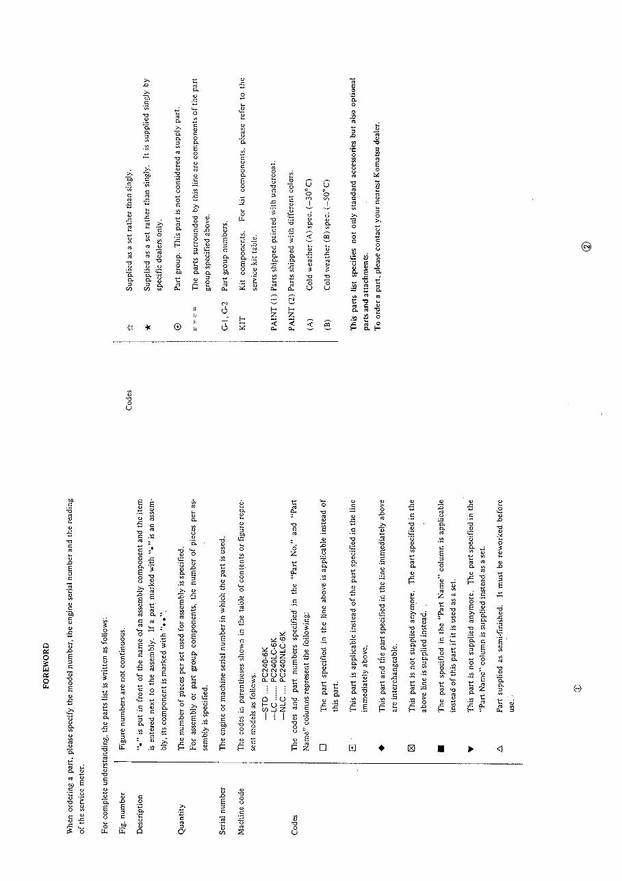 KOMATSU PC210LC-3KP SN K15001 and UP Parts Catalogue Manual preview img 3