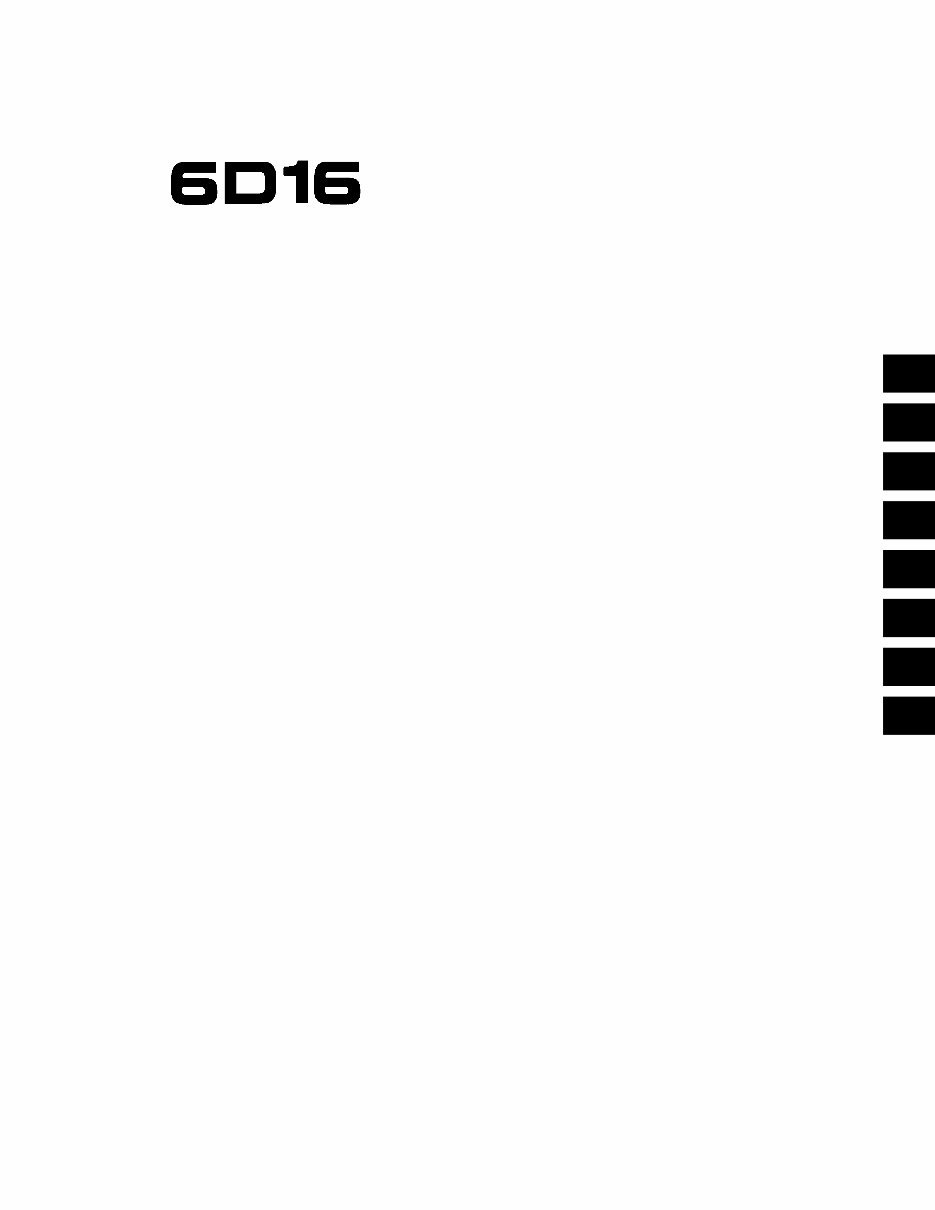 Mitsubishi Forklift Trucks FD80, FD90, FD100, FD115, FD135, FD150A Service Repair Manual preview img 3