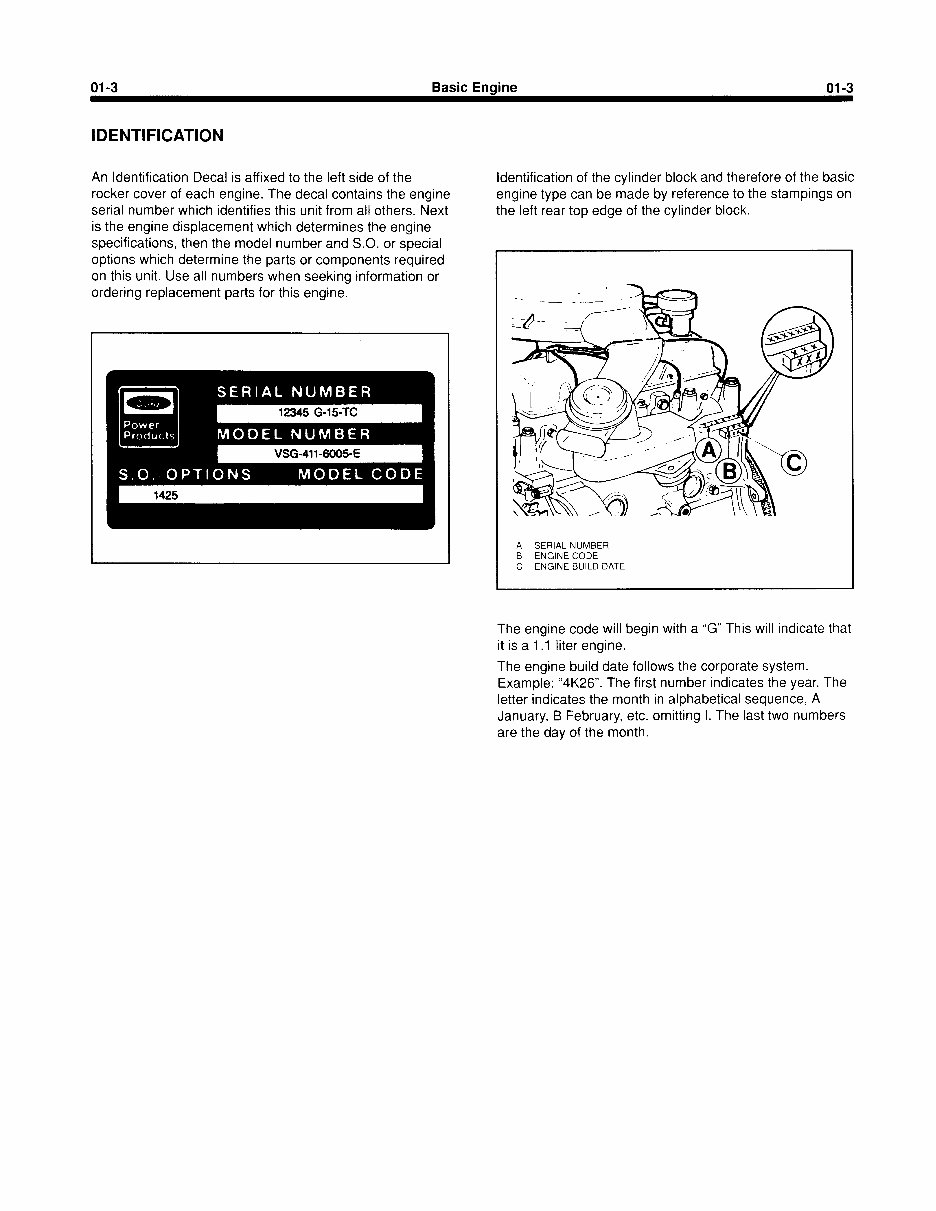 Ford VSG-411 and 413 service manual preview img 6
