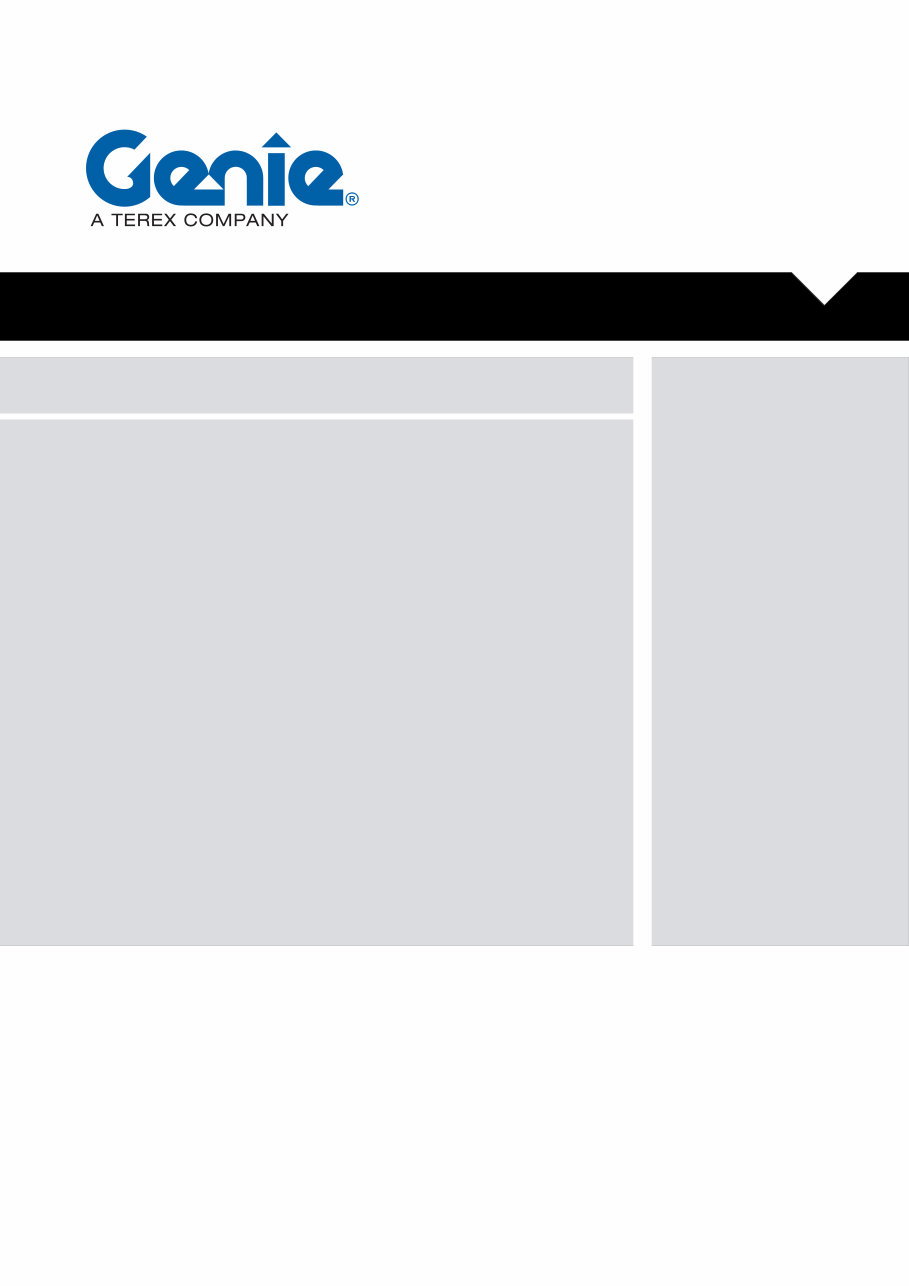 Genie GTH-4013 SX, GTH-4017 SX Service Repair Workshop Manual INSTANT preview img 1