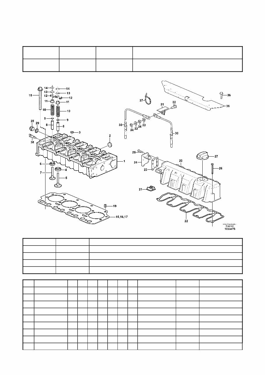 Volvo BL70B Backhoe Loader Service Parts Catalogue Manual INSTANT SN: 2326011 and up preview img 4