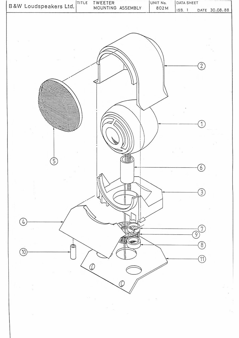 Bowers & Wilkins B&W-802-S2 , Matrix , Service Manual preview img 7
