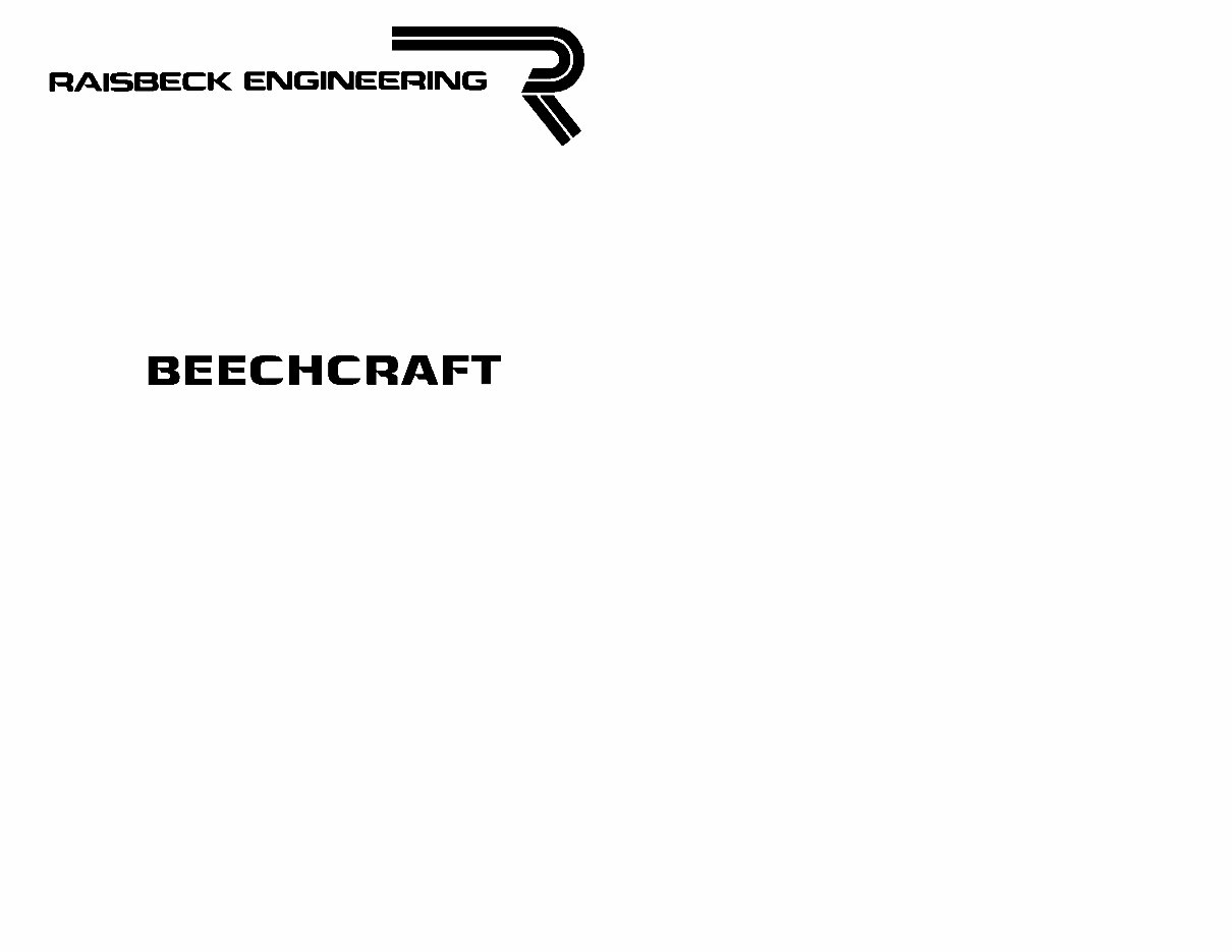 Beechcraft 200 King Air POH Pilots operating handbook preview img 1