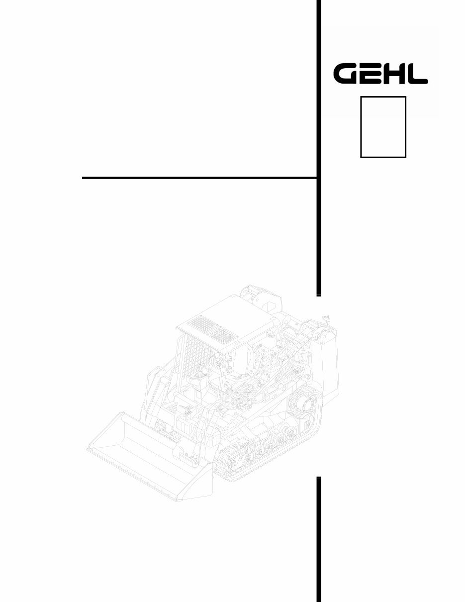 Gehl CTL65 Compact Track Loader Parts Manual preview img 1