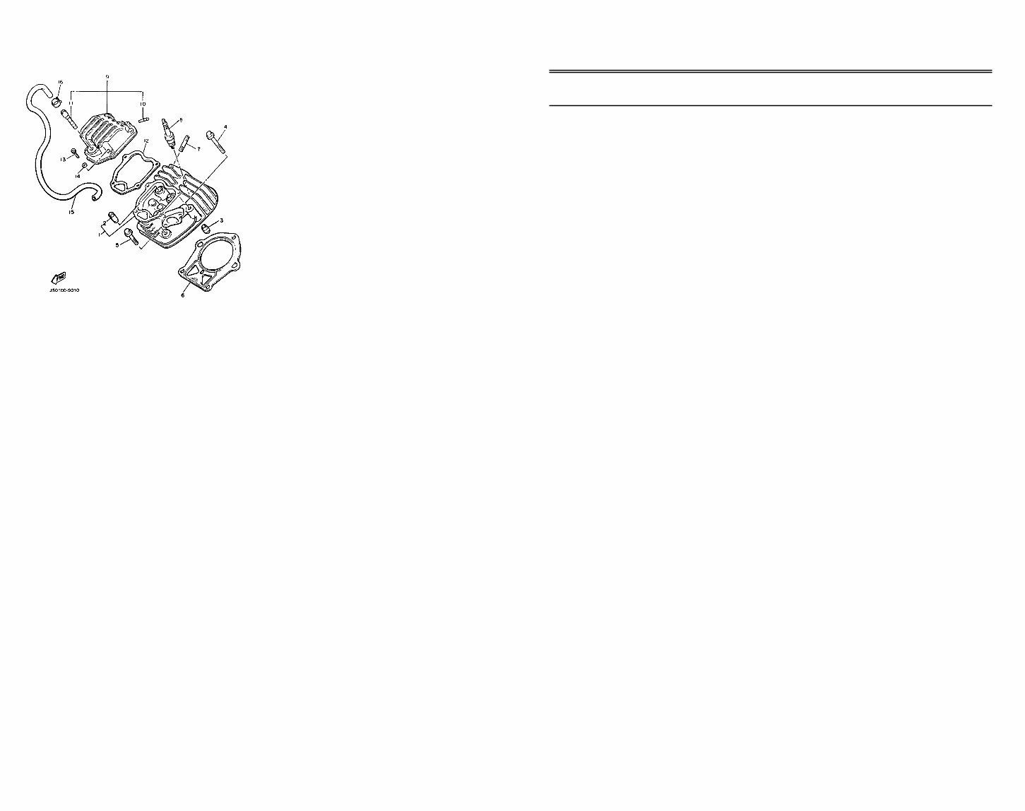 YAMAHA G9 AG GOLF CART Replacement Parts Manual preview img 2