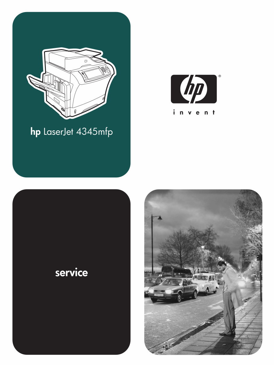 HP LaserJet M4345 MFP Service&Parts Manual preview img 1