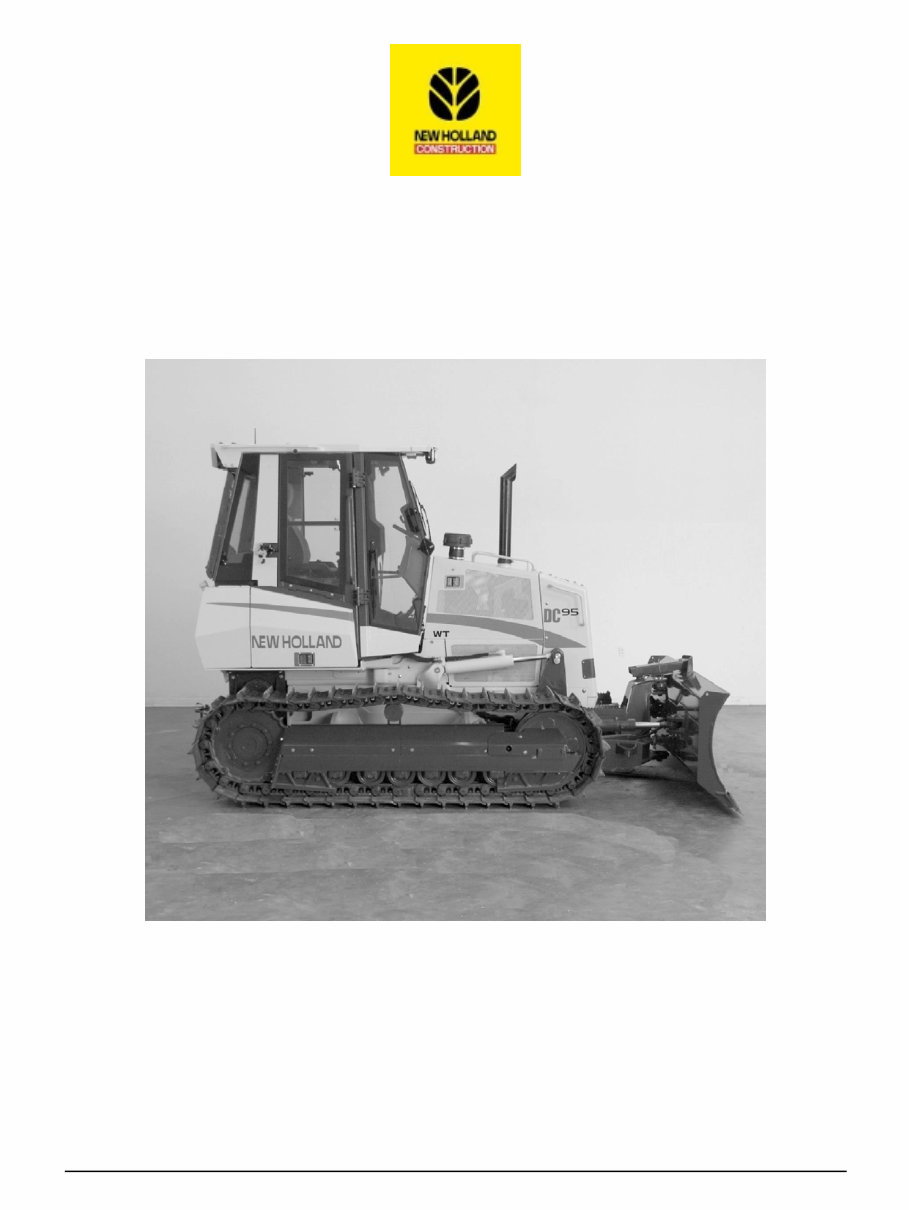 New Holland CE DC75, DC85, DC95 Service Manual preview img 1