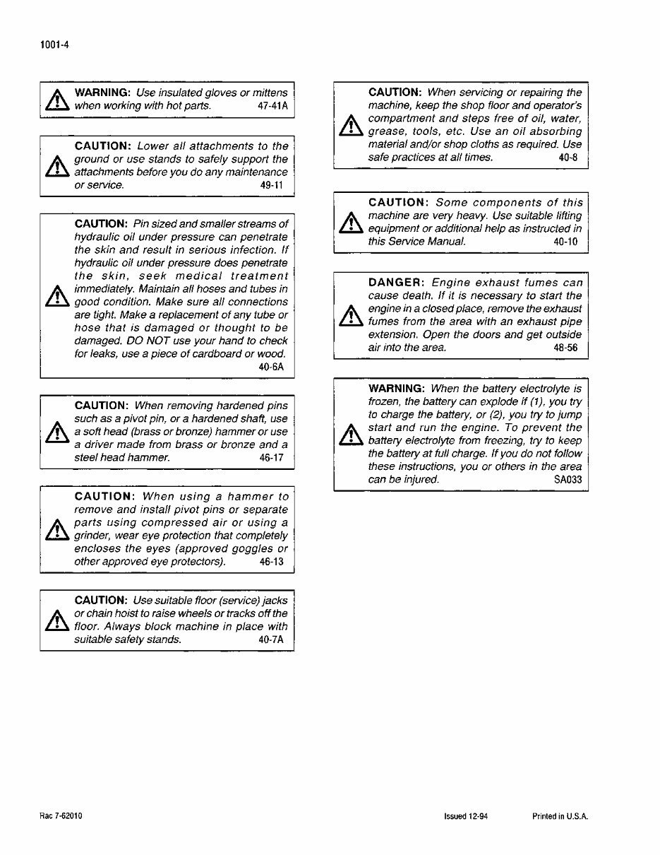 Case 9060B Service Manual preview img 8