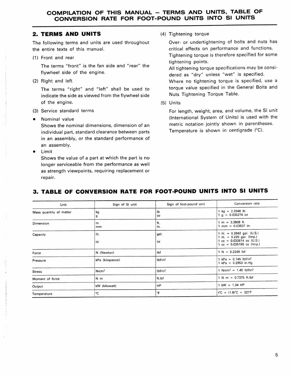 Kobelco 4D3 DR Mitsubishi Diesel Engine Service Manual | eManualOnline