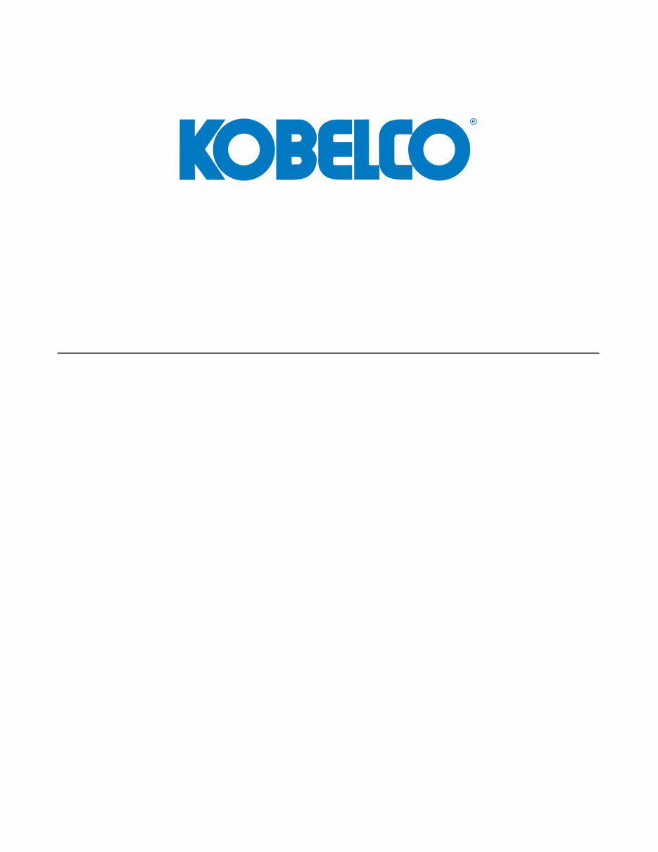 Kobelco SK485-8 Parts Catalog preview img 1