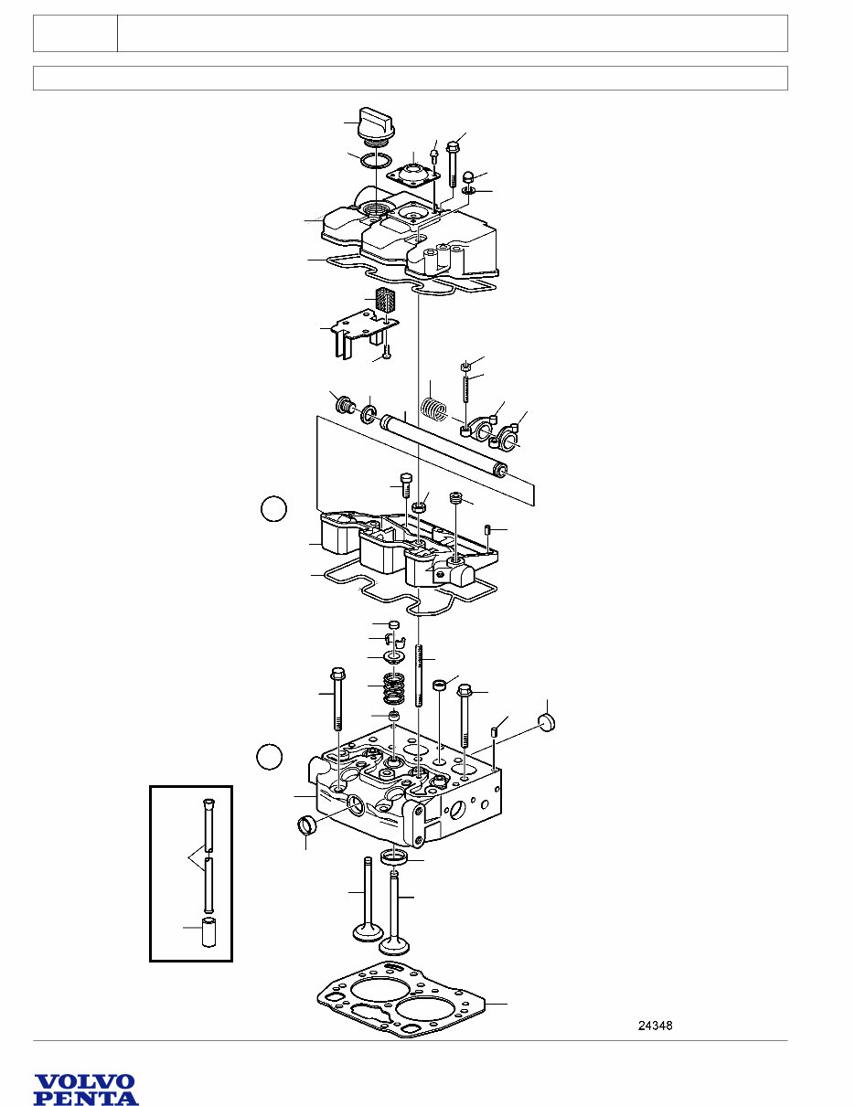 Volvo Penta D1-13, D1-13B, D1-20, D1-20B, D1-30, D1-30B, D2-40, D2-40B, D1-13F, D1-20F, D1-30F, D2-40F Parts Manual preview img 1