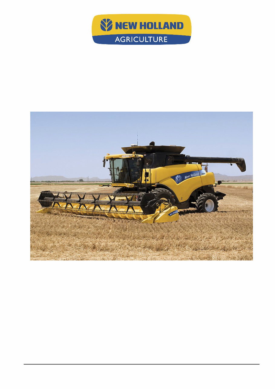 New Holland CR9040, CR9060 Parts Catalog Service Manual preview img 2