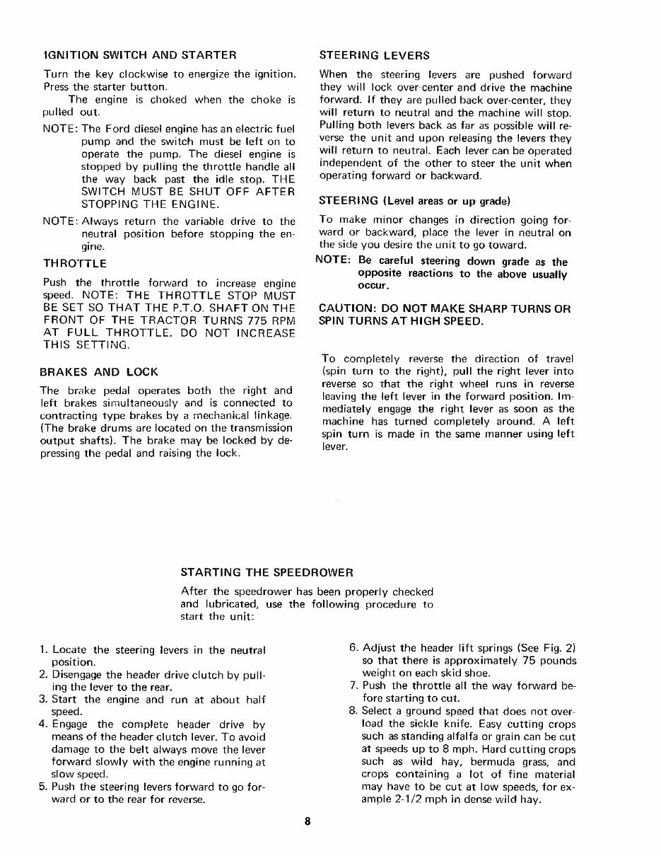 New Holland 907 Operators Manual preview img 10