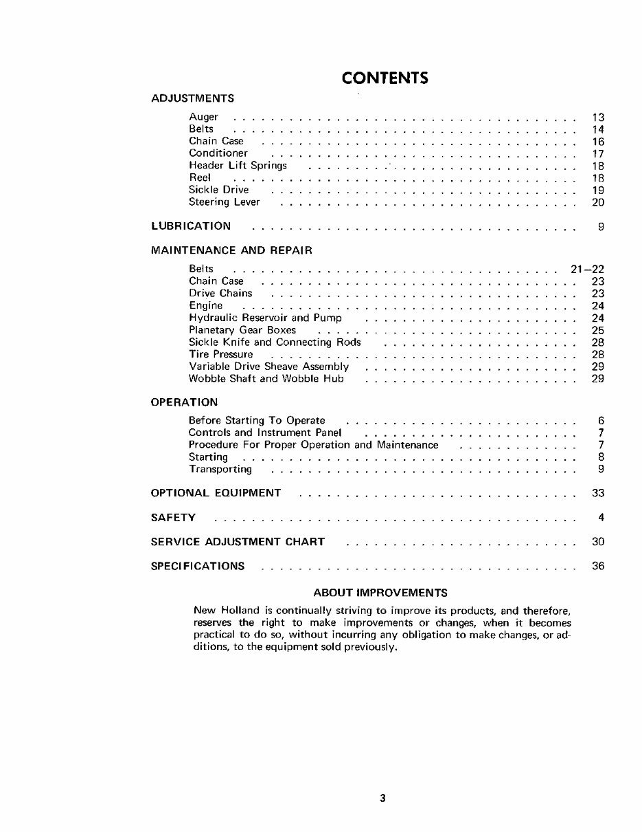 New Holland 907 Operators Manual preview img 5