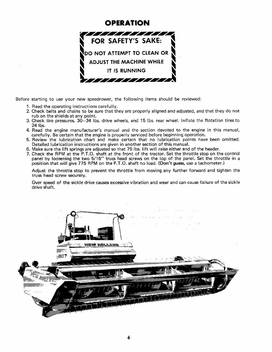 New Holland 907 Operators Manual preview img 8