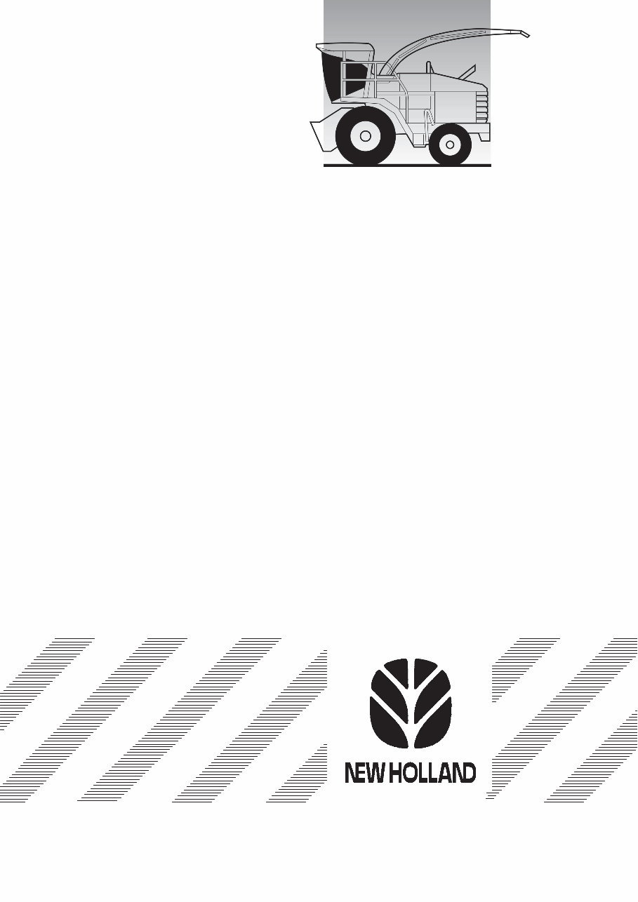 New Holland FX30, FX40, FX50, FX60 Service Manual preview img 1