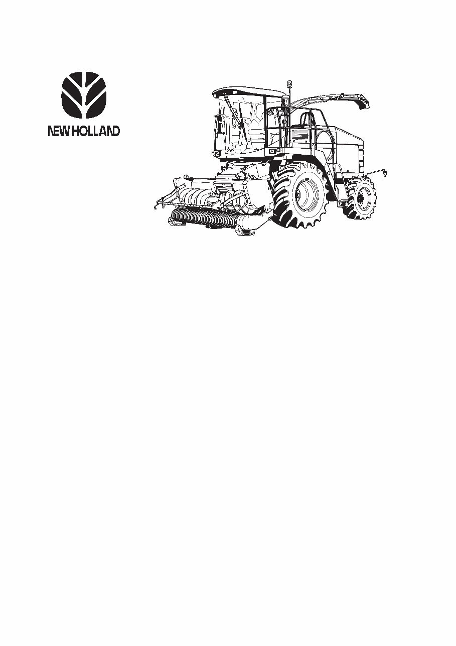 New Holland FX30, FX40, FX50, FX60 Service Manual preview img 3