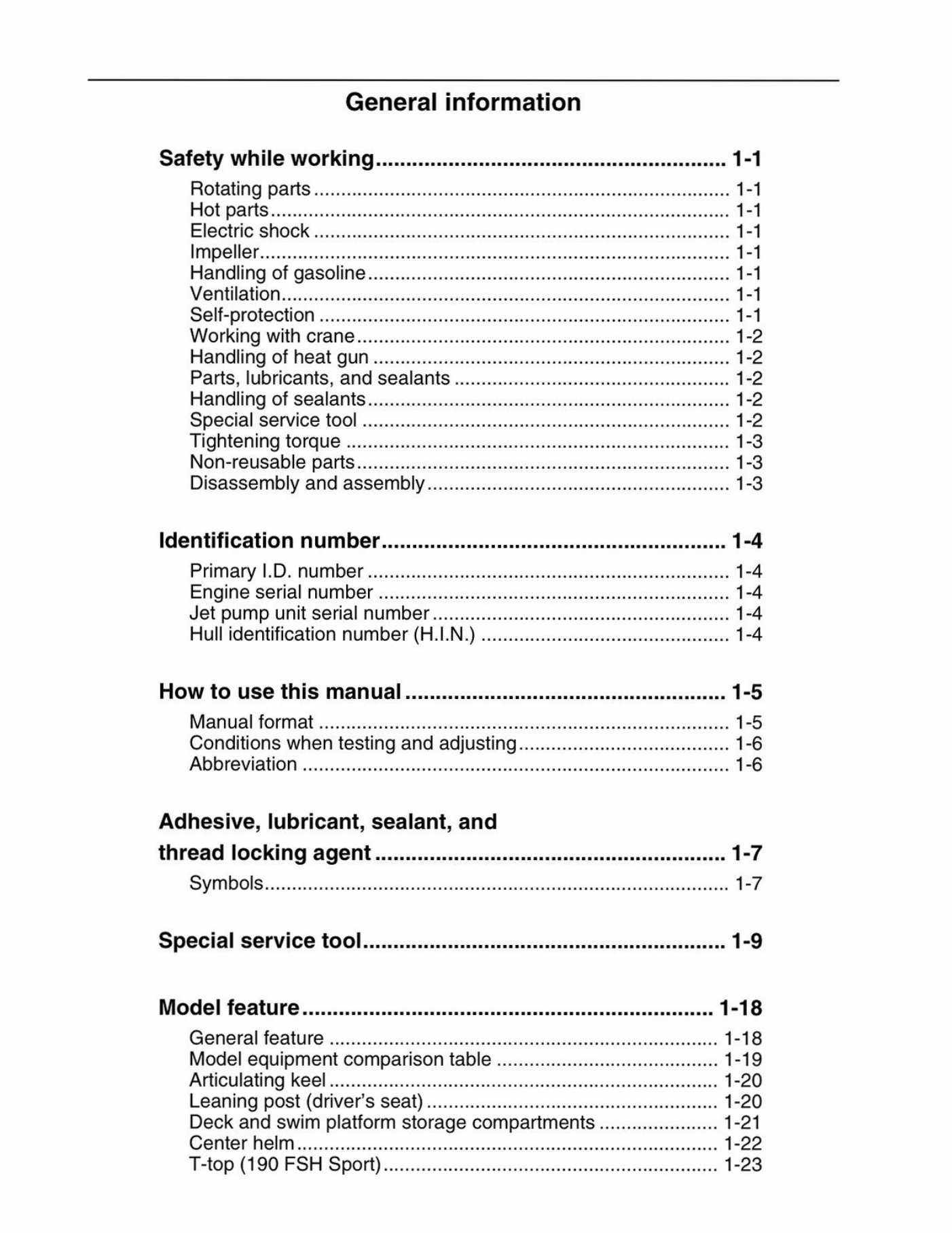 2016 Yamaha 190 FSH SPORT Service & Repair Manual preview img 4