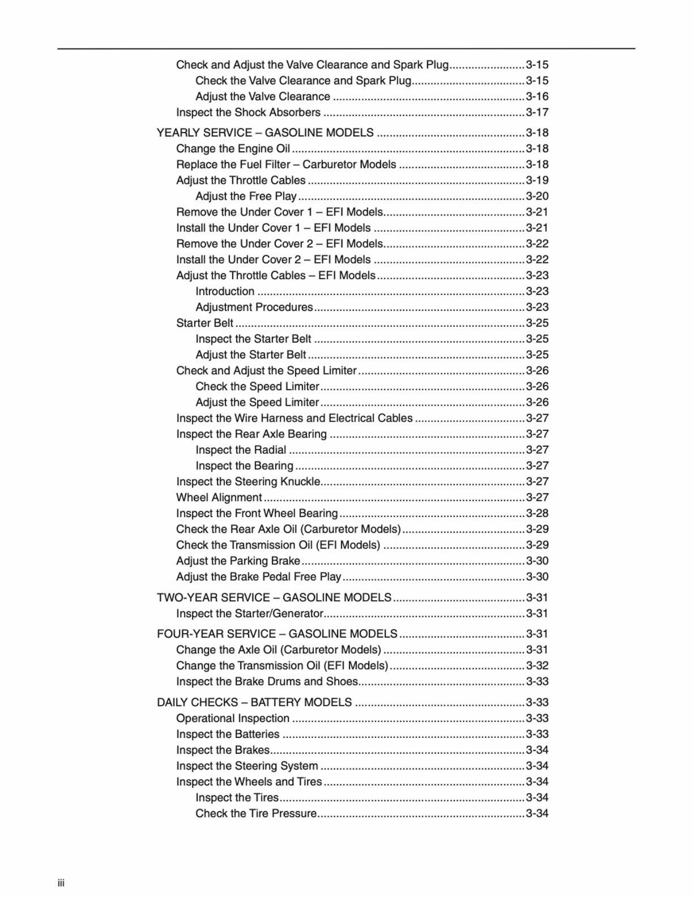 2019 Yamaha DRIVE2 PTV (QUIETECH EFI) Service & Repair Manual preview img 6