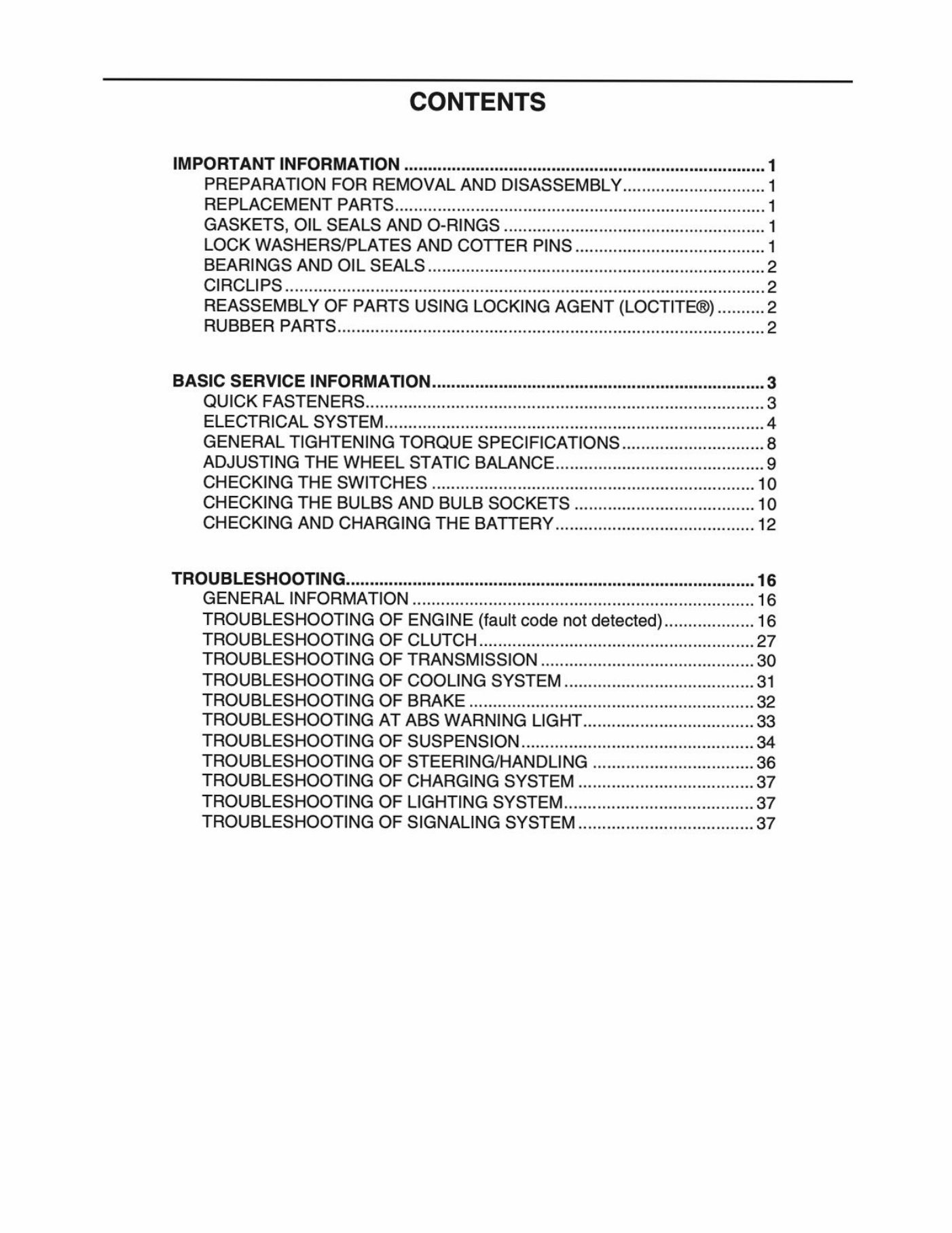 2024 Yamaha YZ65 Service & Repair Manual preview img 7