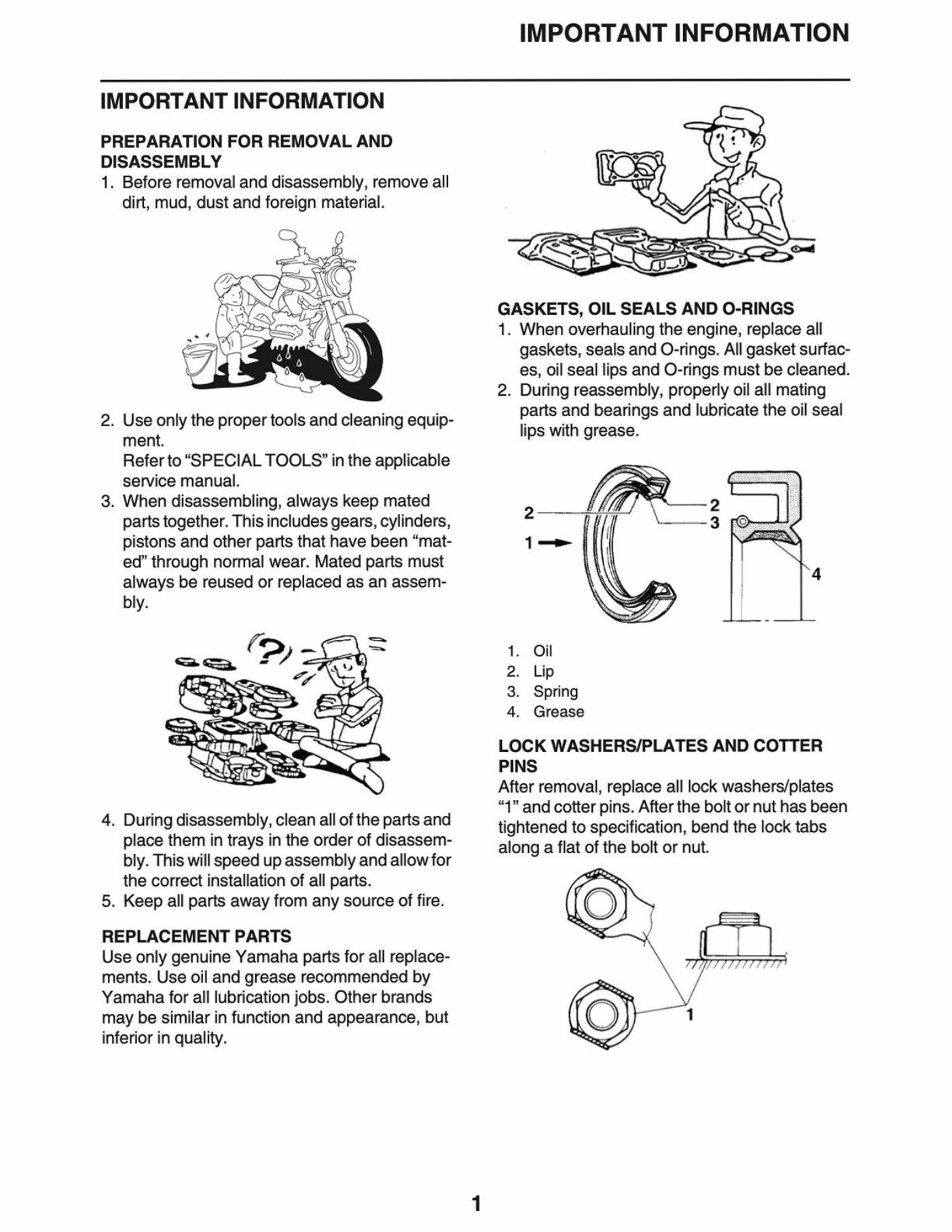 2024 Yamaha YZ65 Service & Repair Manual preview img 8