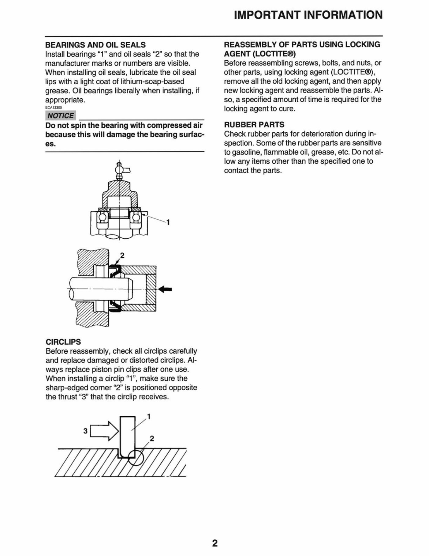 2024 Yamaha YZ65 Service & Repair Manual preview img 9