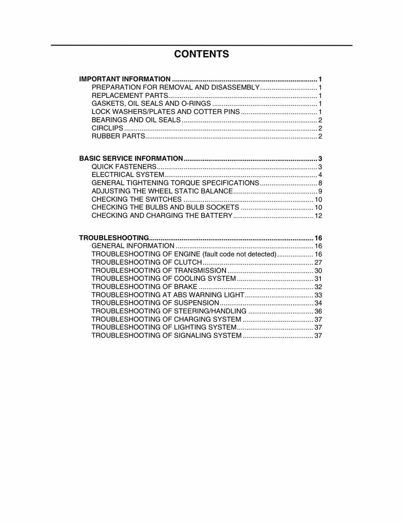 2018 Yamaha STAR VENTURE Service & Repair Manual preview img 9