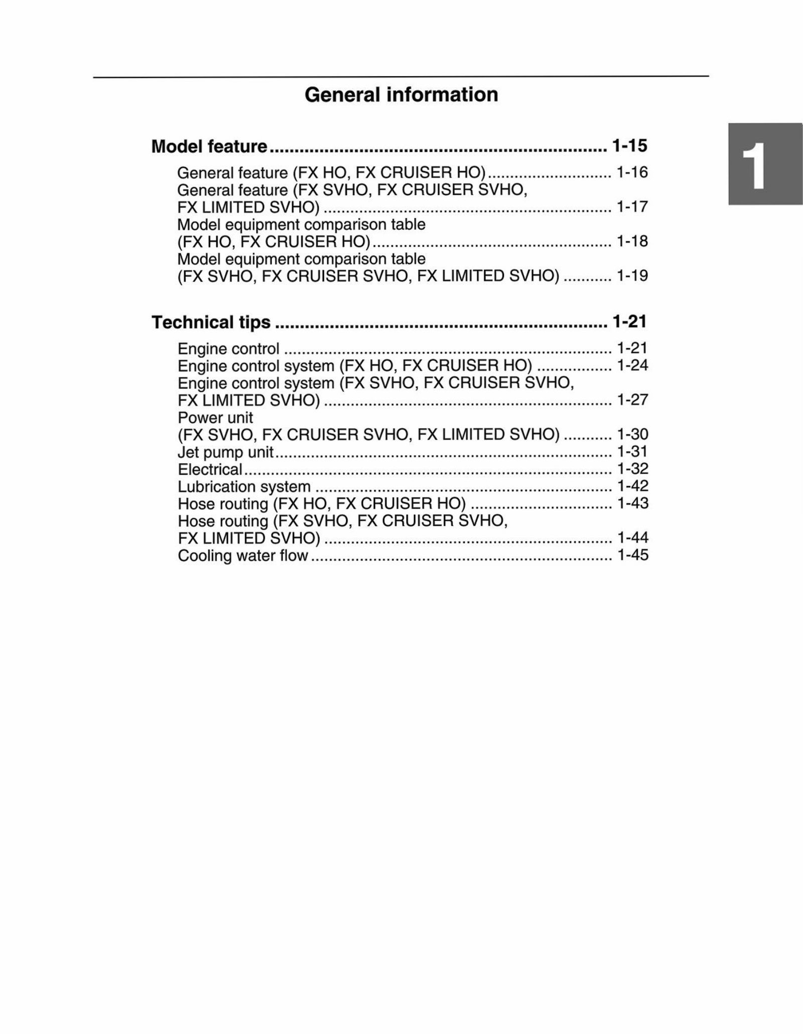 2023 Yamaha FX Cruiser SVHO w/ audio Service & Repair Manual preview img 7