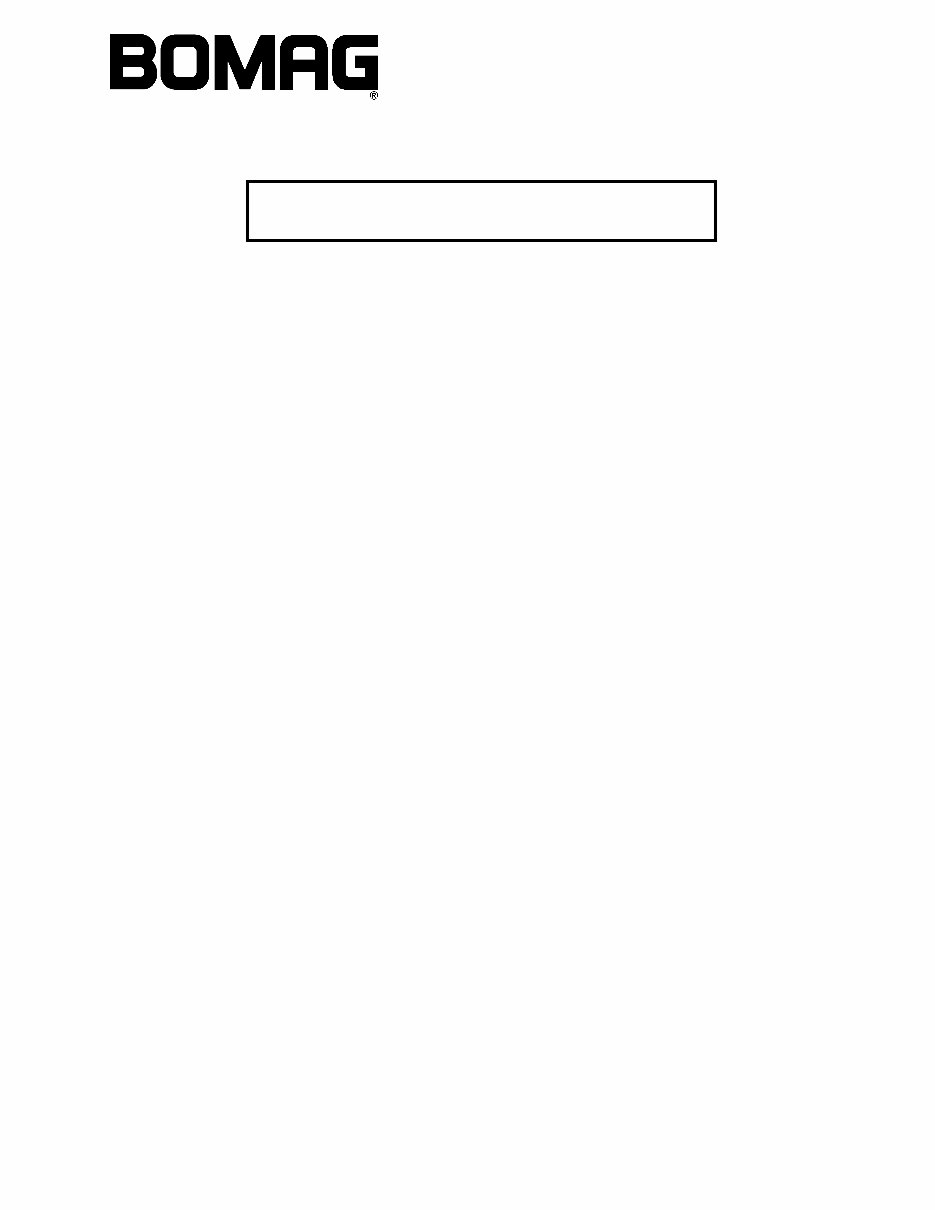 BOMAG MPH100R / MPH100S RECYCLER and STABILIZER Service Repair Manual preview img 5