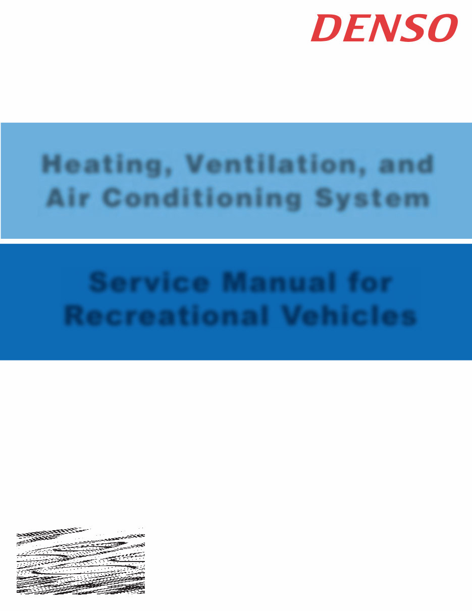 DENSO HVAC System for Recreational Vehicles Service Manual preview img 1