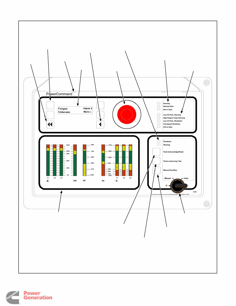 CUMMINS PCC2100 Wiring Diagram OPERATOR Manual preview img 10