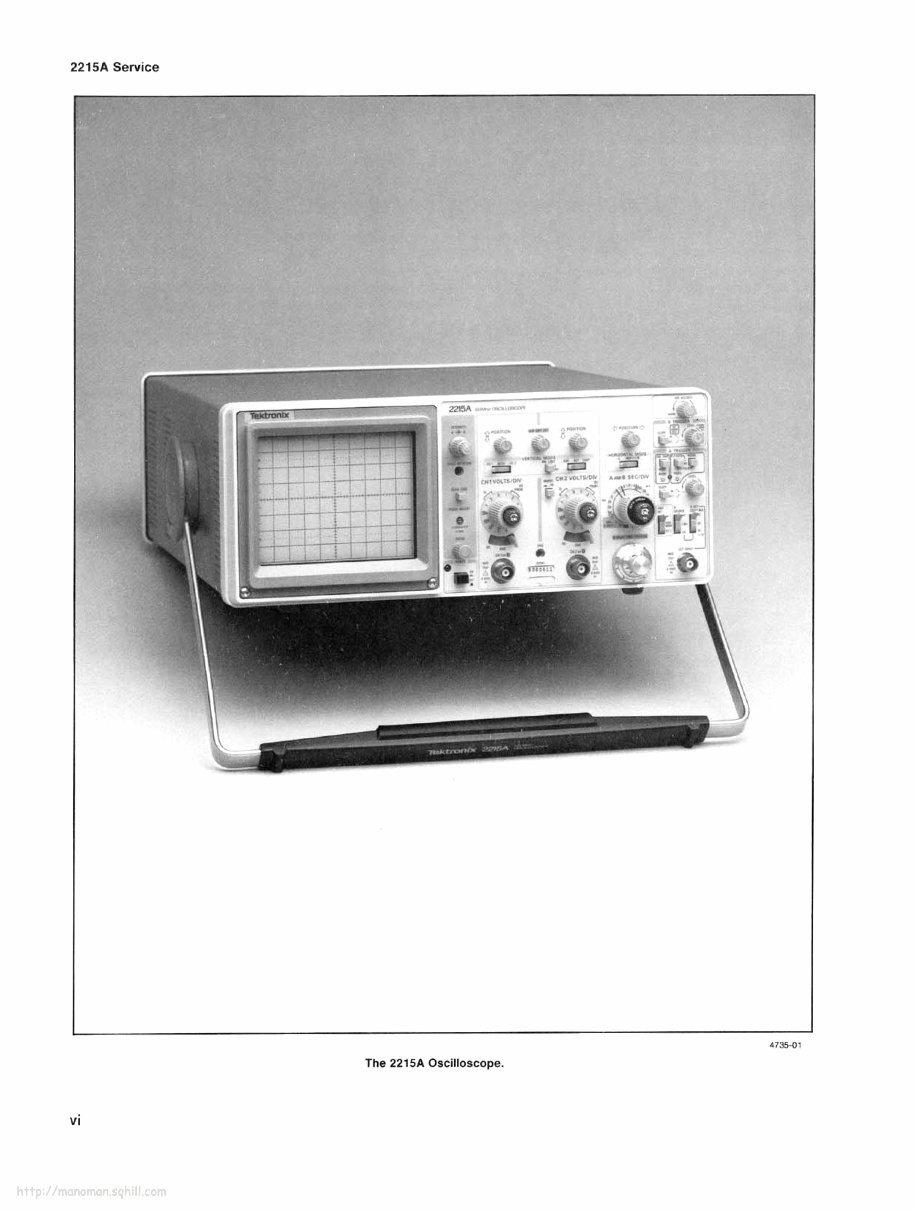 Tektronix 2215A Service Manual preview img 8