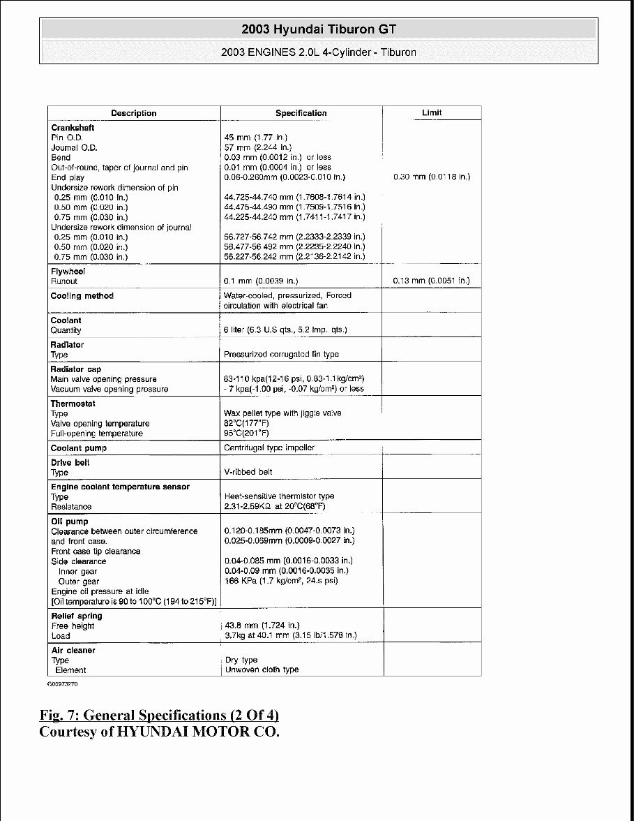 1995-2007 Hyundai Tiburon Service & Repair Manual preview img 7