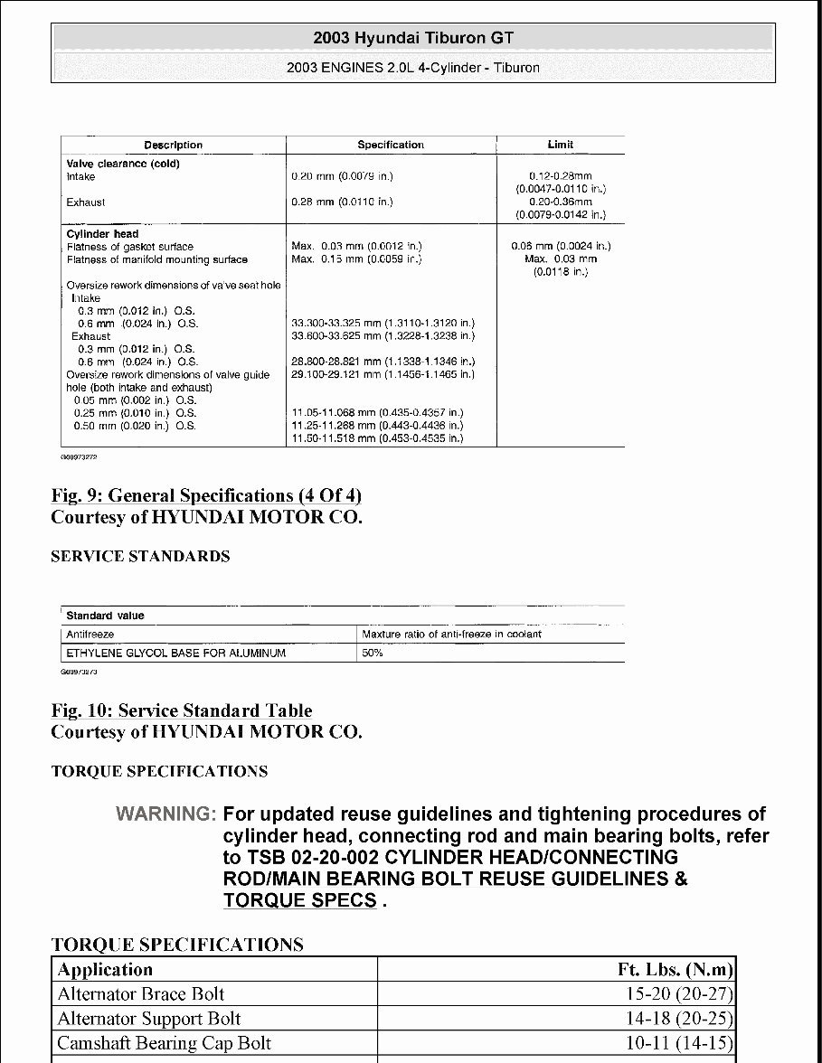 1995-2007 Hyundai Tiburon Service & Repair Manual preview img 9