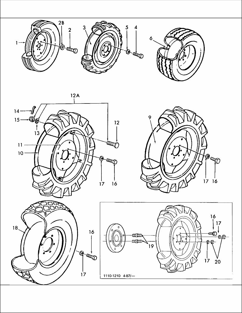 FORD 1310 3 CYLINDER COMPACT Tractor ILLUSTRATED Parts LIST Manual ...
