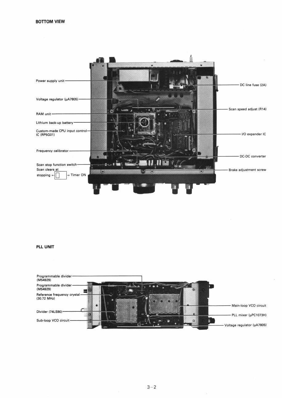 ICOM IC-R71A/E/D COMMUNICATIONS RECEIVER Repair Manual preview img 9