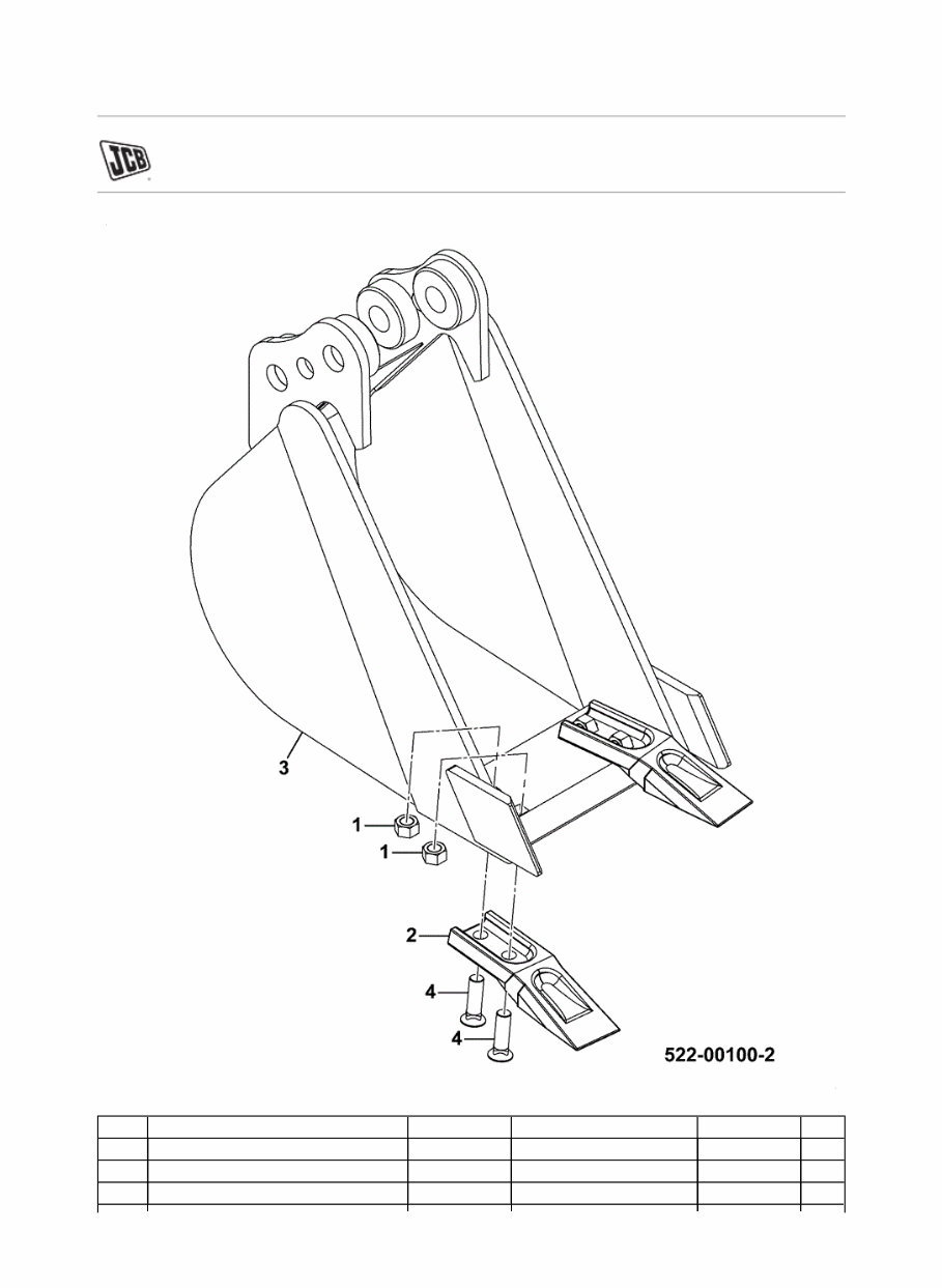 JCB 8014 CTS MINI Crawler Excavator Parts Catalogue Manual (SN: 01794999-01794999) preview img 1