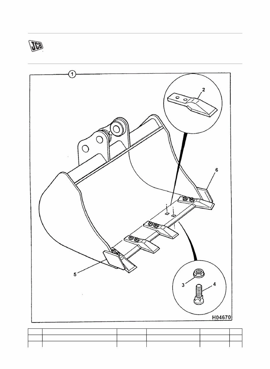 JCB 8014 MINI Crawler Excavator Parts Catalogue Manual (SN: 00791000-00795999) preview img 6