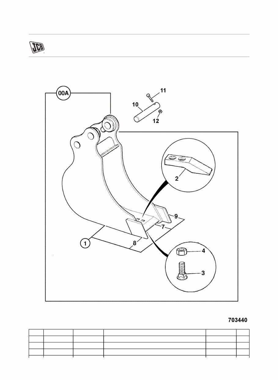 JCB 8014 MINI Crawler Excavator Parts Catalogue Manual (SN: 00791000-00795999) preview img 9