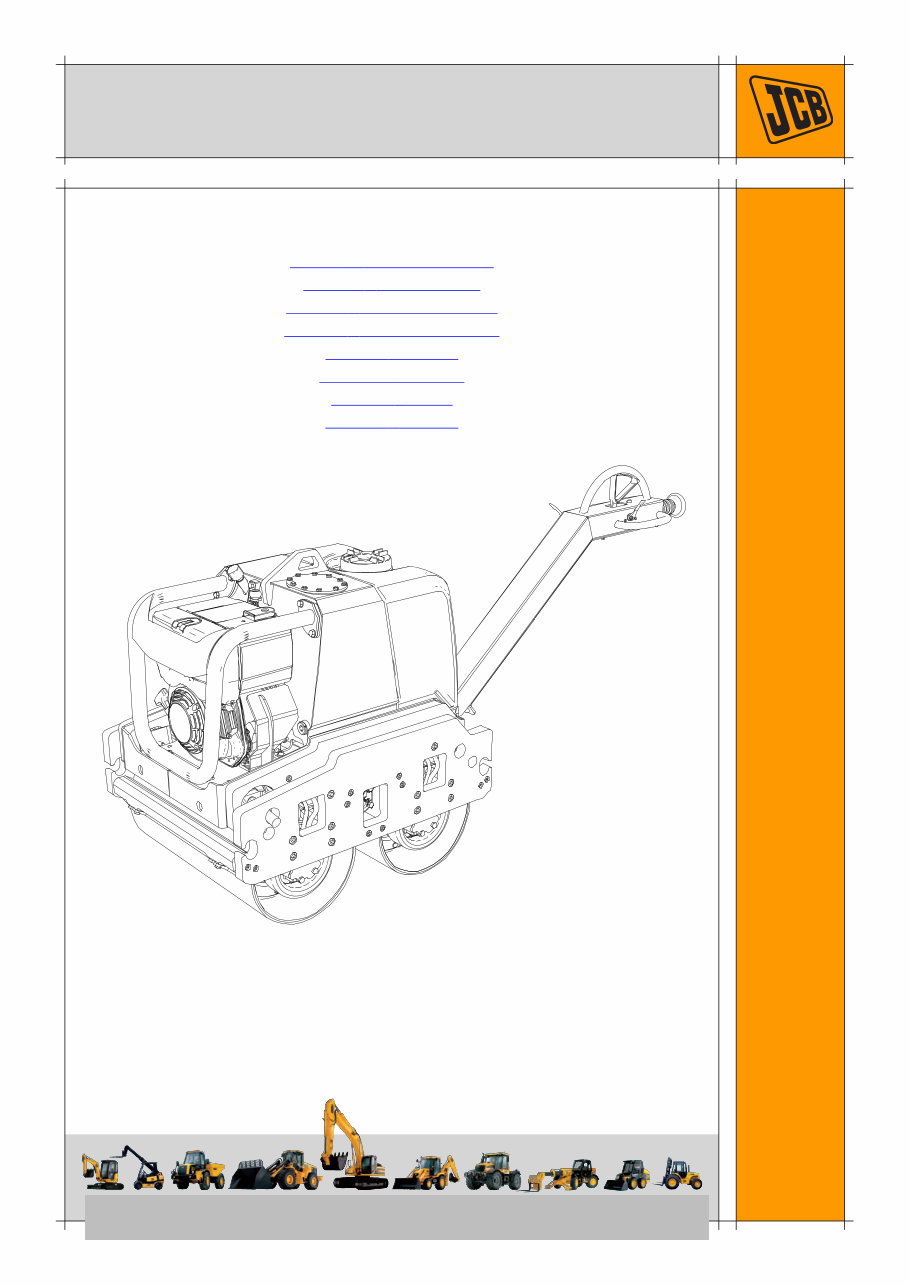 JCB VMD70 VMD100 Double Drum Walk Behind Roller Service Repair Manual preview img 1