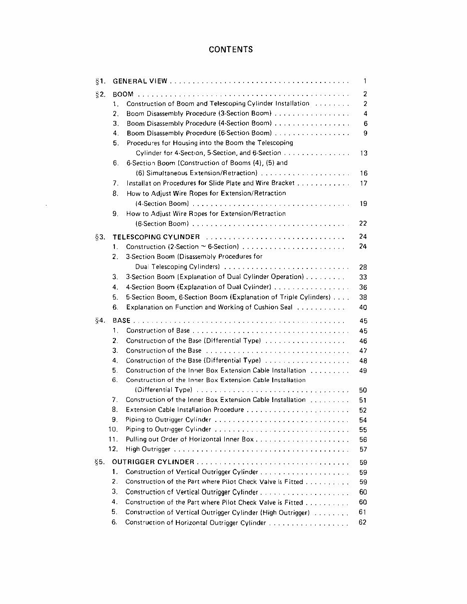 Furukawa Unic UR220, UR250, UR260, UR290, UR330, UR360, UR500 Series Hydraulic Crane Complete Workshop Service Repair Manual preview img 3