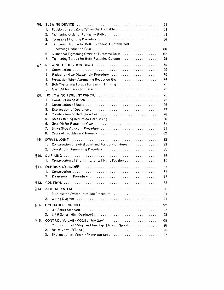 Furukawa Unic UR220, UR250, UR260, UR290, UR330, UR360, UR500 Series Hydraulic Crane Complete Workshop Service Repair Manual preview img 4