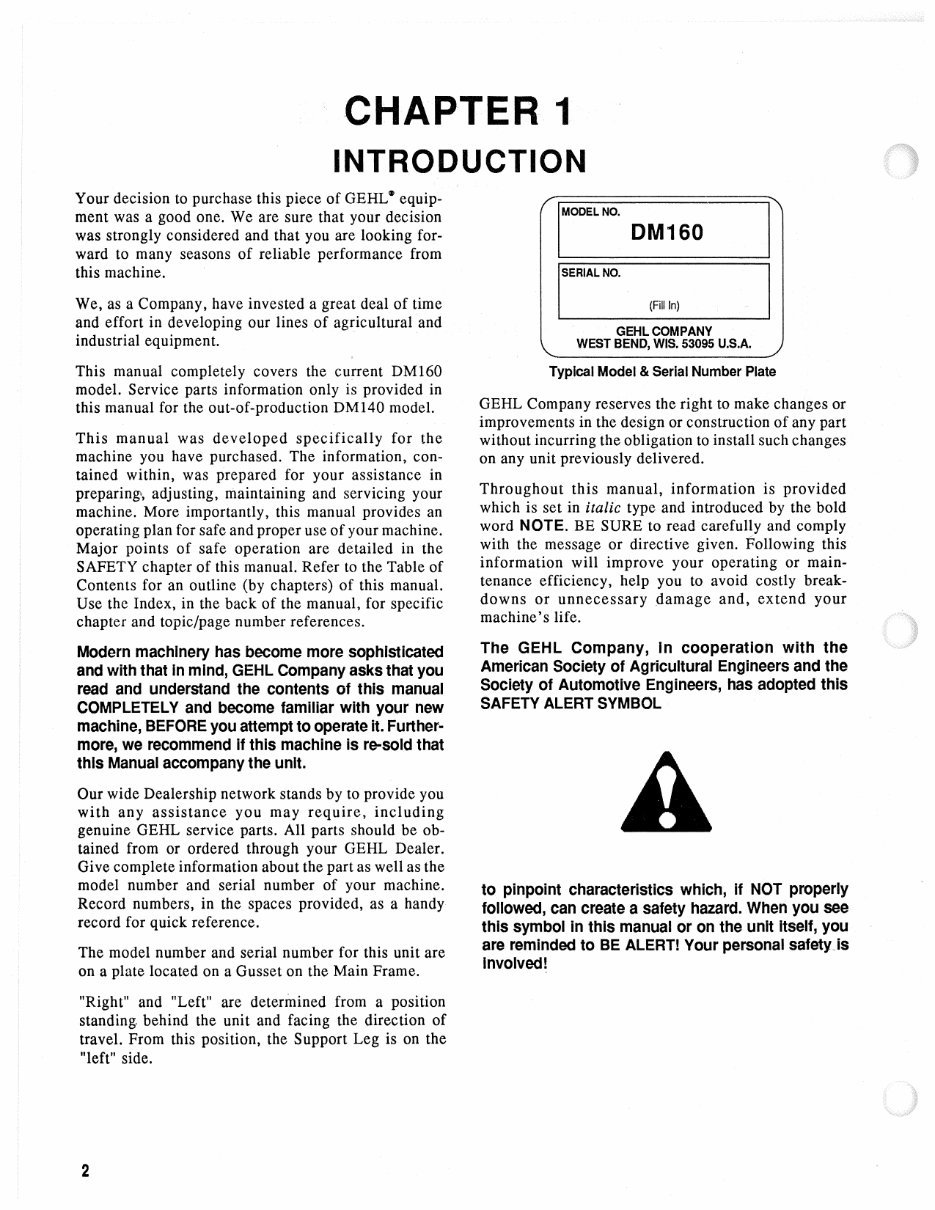 GEHL 160 (140) Disc Mowers Parts Manual preview img 4