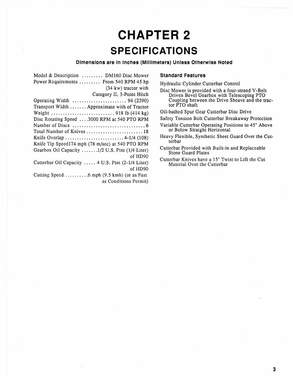 GEHL 160 (140) Disc Mowers Parts Manual preview img 5