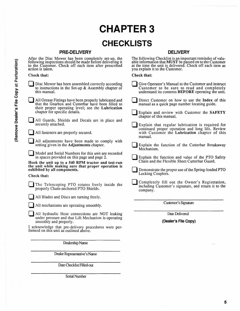 GEHL 160 (140) Disc Mowers Parts Manual preview img 7